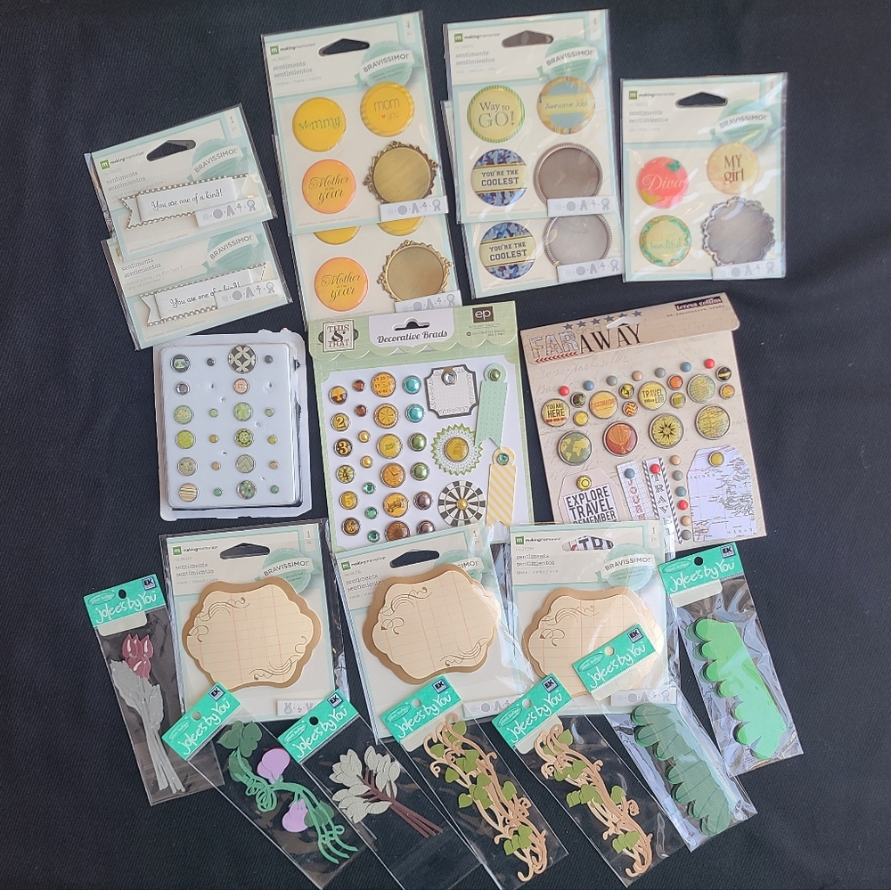 Assorted Craft Embellishments Set - Picture 2 of 9